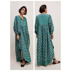 Free People Hazy Maisy Floral Maxi Dress (L)